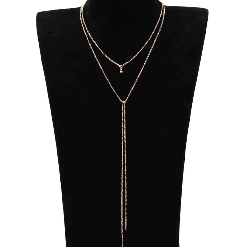 Boho “Divine Dreams” Trendy Beaded Layered Choker - Picture 2 of 3